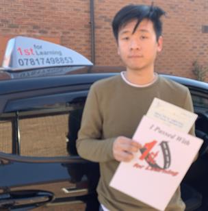 Jacky got his 1st time pass