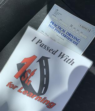 Taya gets her full licence