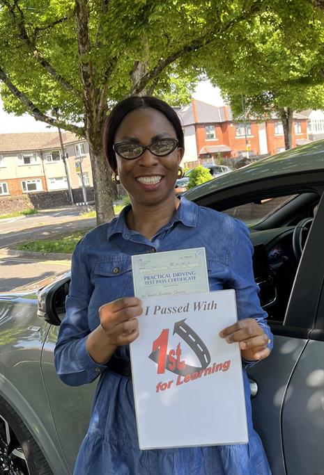 Treasure is over the moon with her pass as with only 2 minor driver errors she earned her full licence and the freedom of the roads.
Congratulations Treasure and I’ll see you out there
Alan Lole